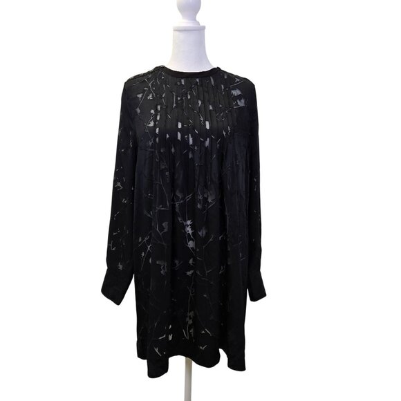 Rag & Bone Ruby Floral Burnout Mini Shift Dress Size XS *Missing Lining* - Picture 1 of 7